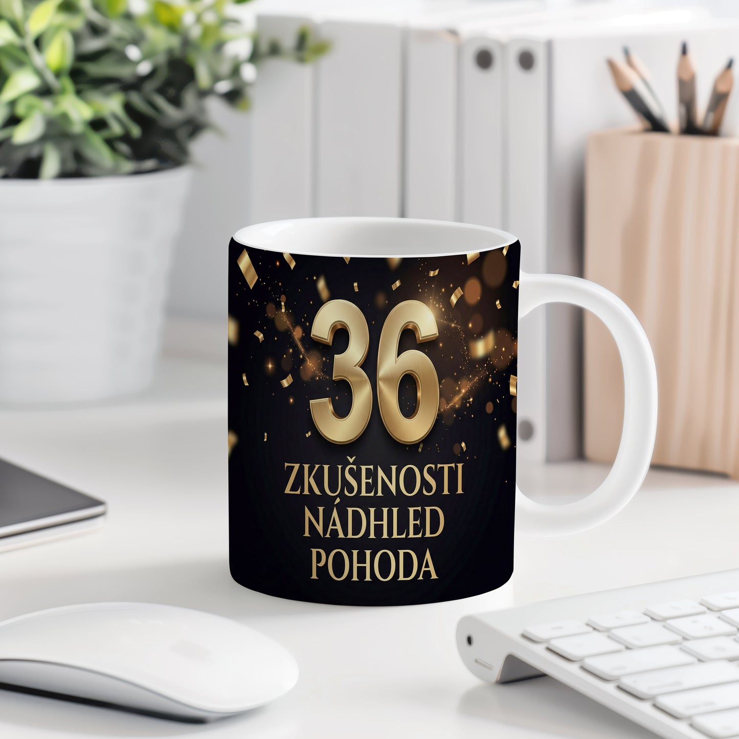 Narozeninový hrnek 36 let – ZKUŠENOSTI NÁDHLED POHODA