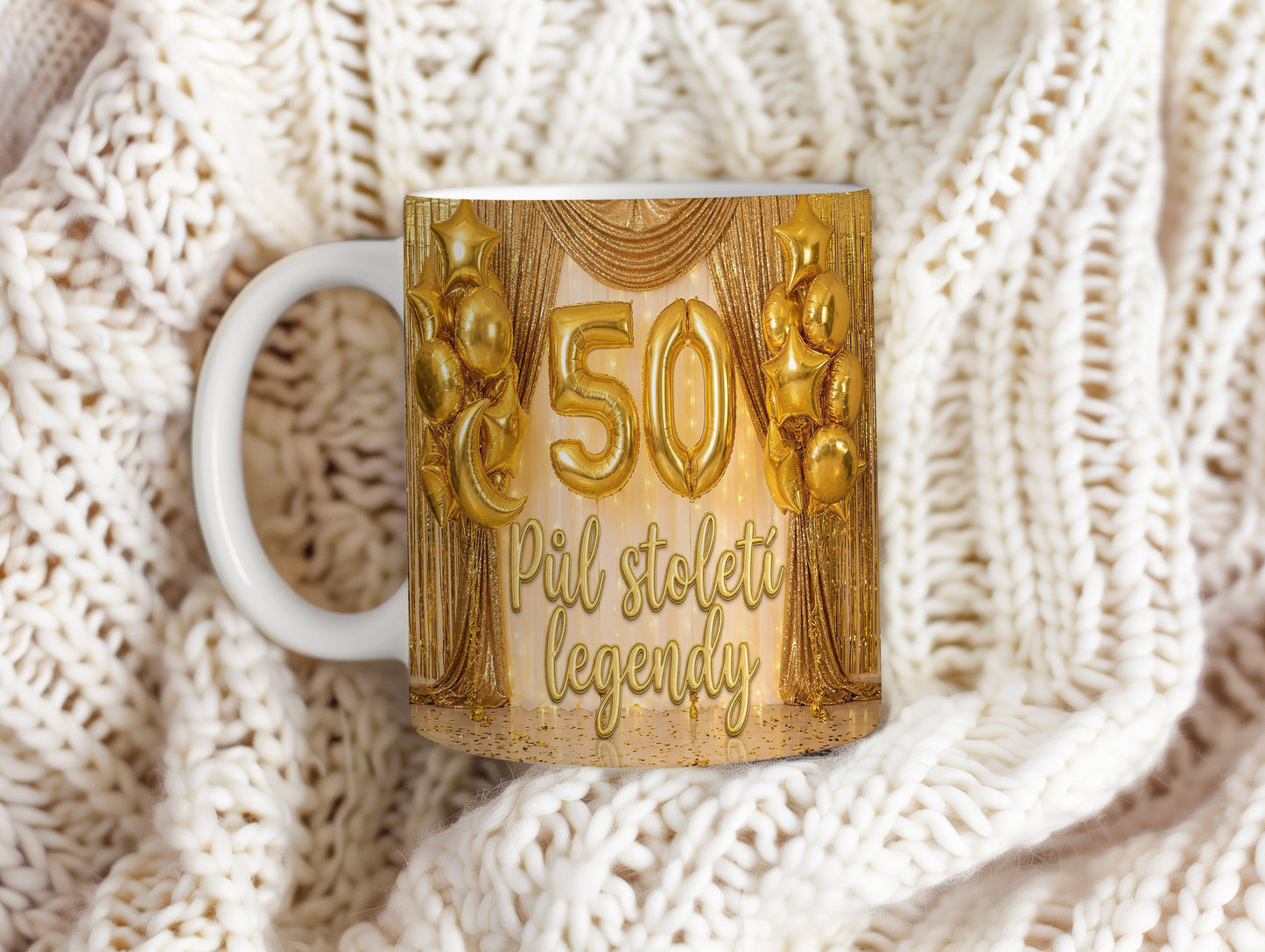 Narozeninový hrnek 50 let – Půl století legendy