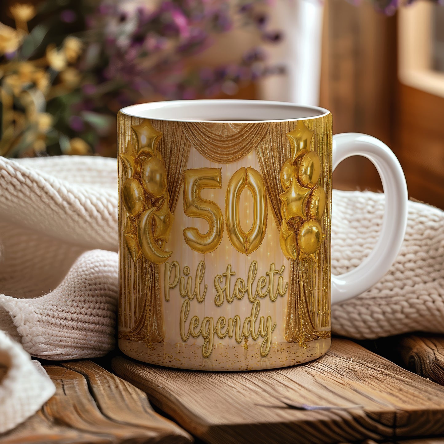 Narozeninový hrnek 50 let – Půl století legendy