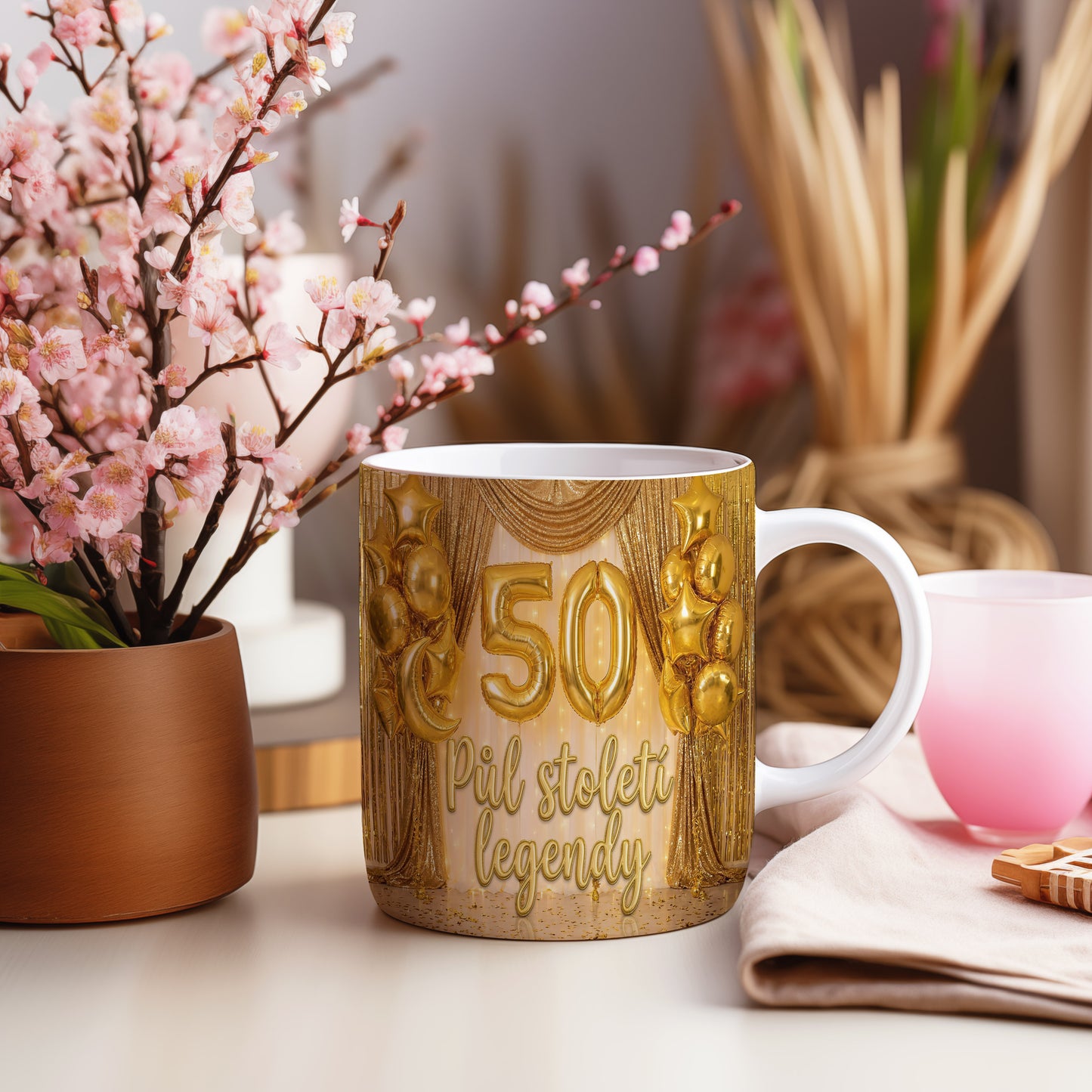 Narozeninový hrnek 50 let – Půl století legendy
