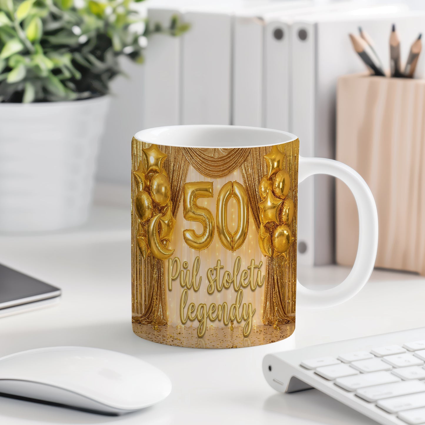 Narozeninový hrnek 50 let – Půl století legendy