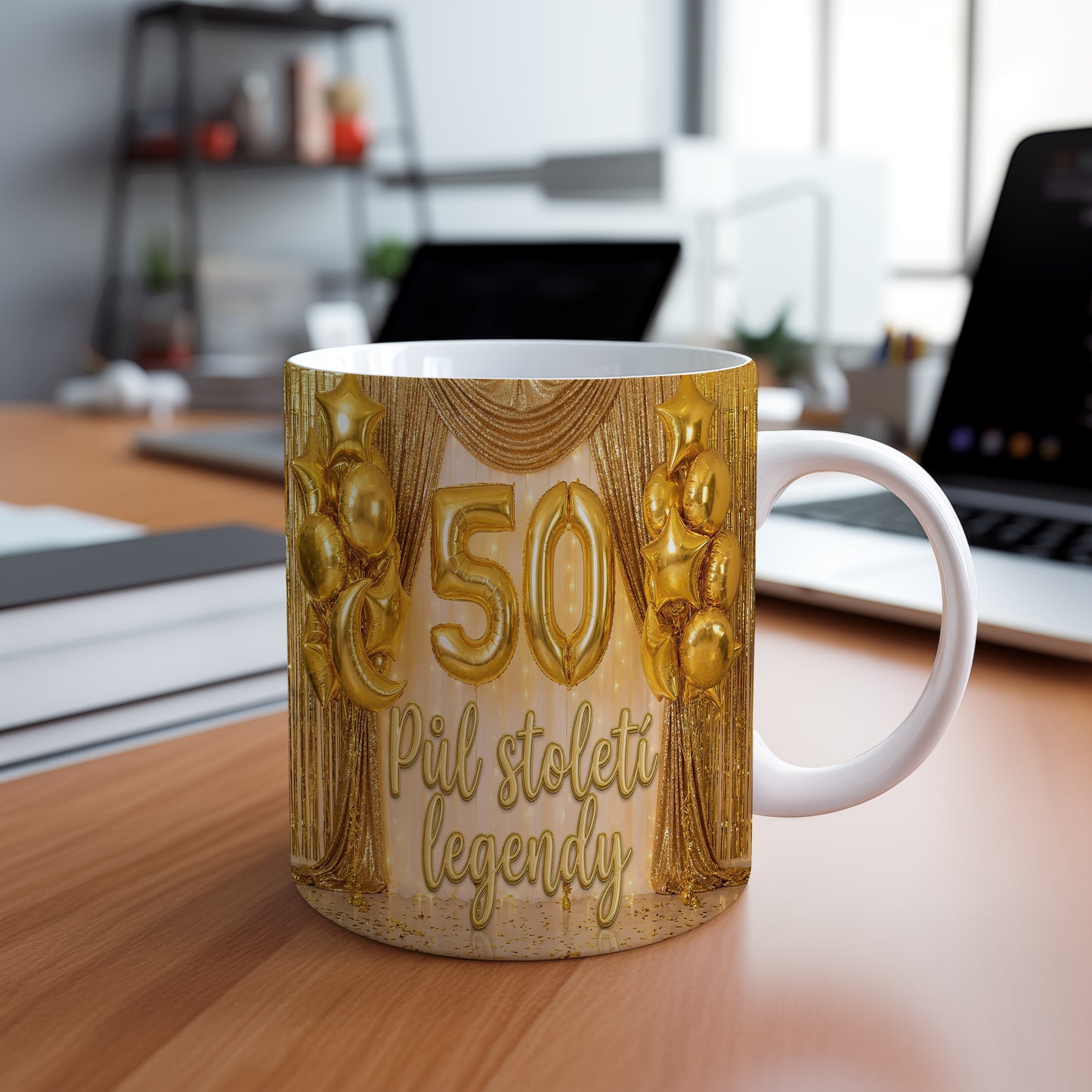 Narozeninový hrnek 50 let – Půl století legendy