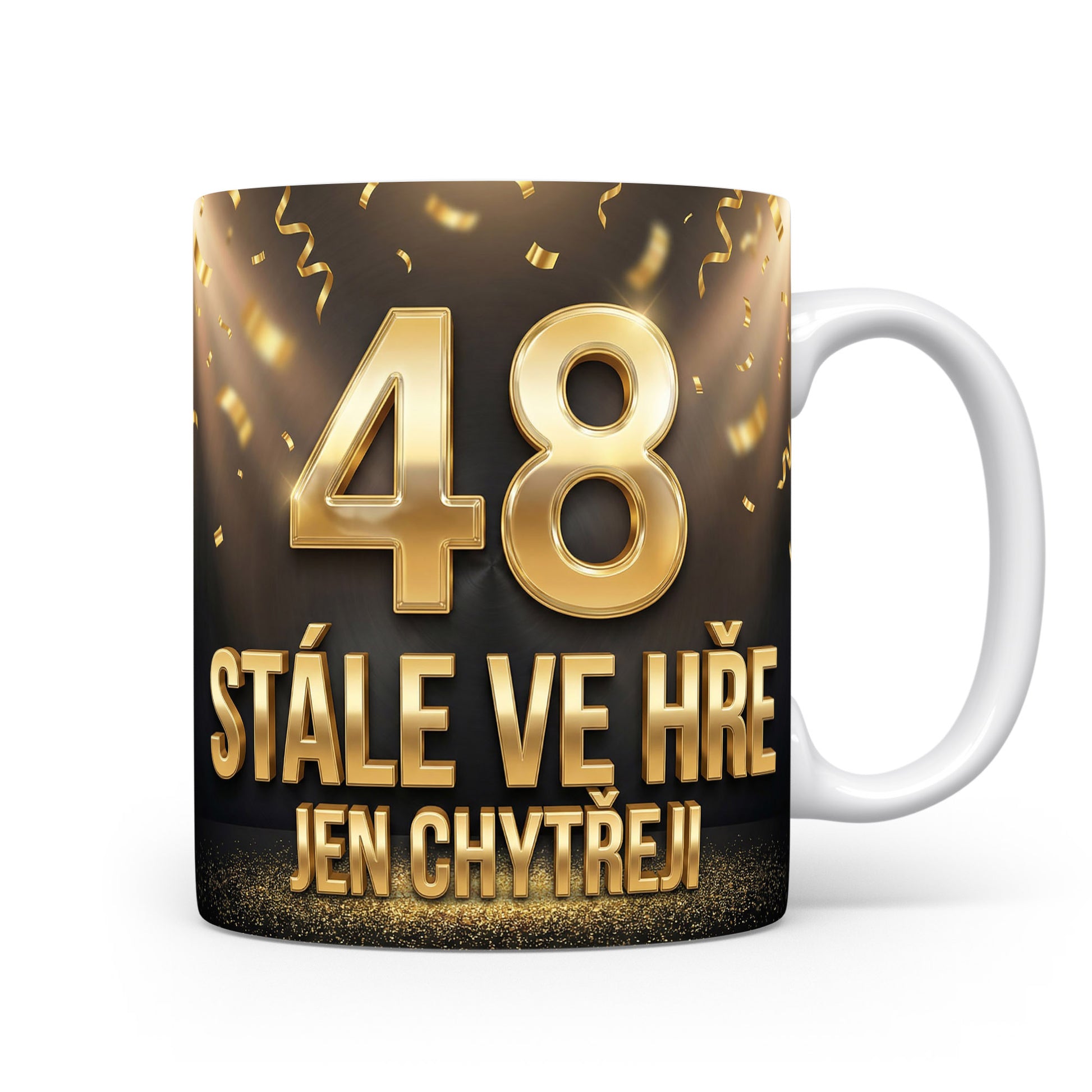 Narozeninový hrnek s číslem 48