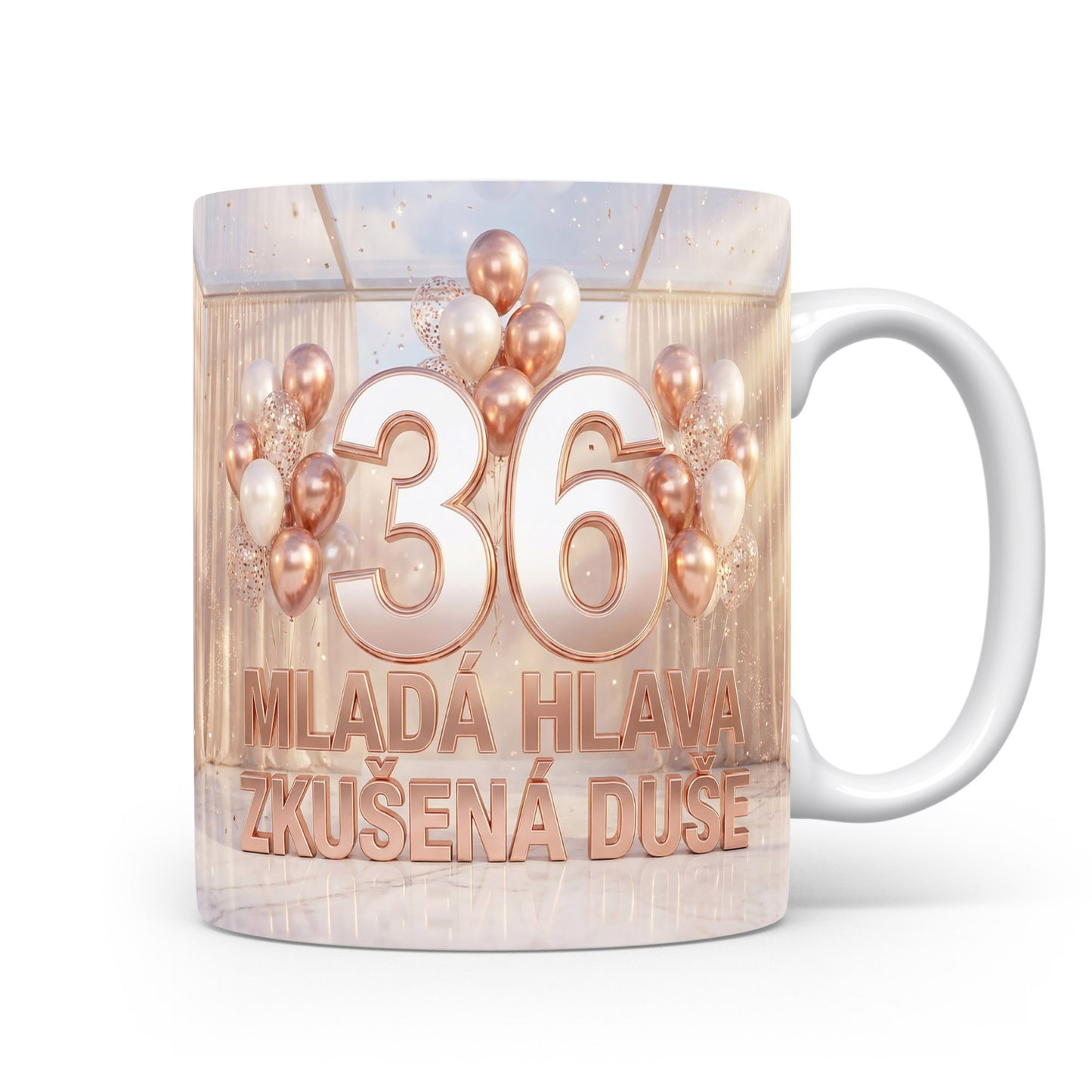 Narozeninový hrnek s číslem 36