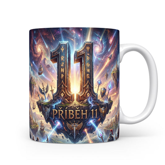 Hrnček s nápisem PŘÍBĚH 11