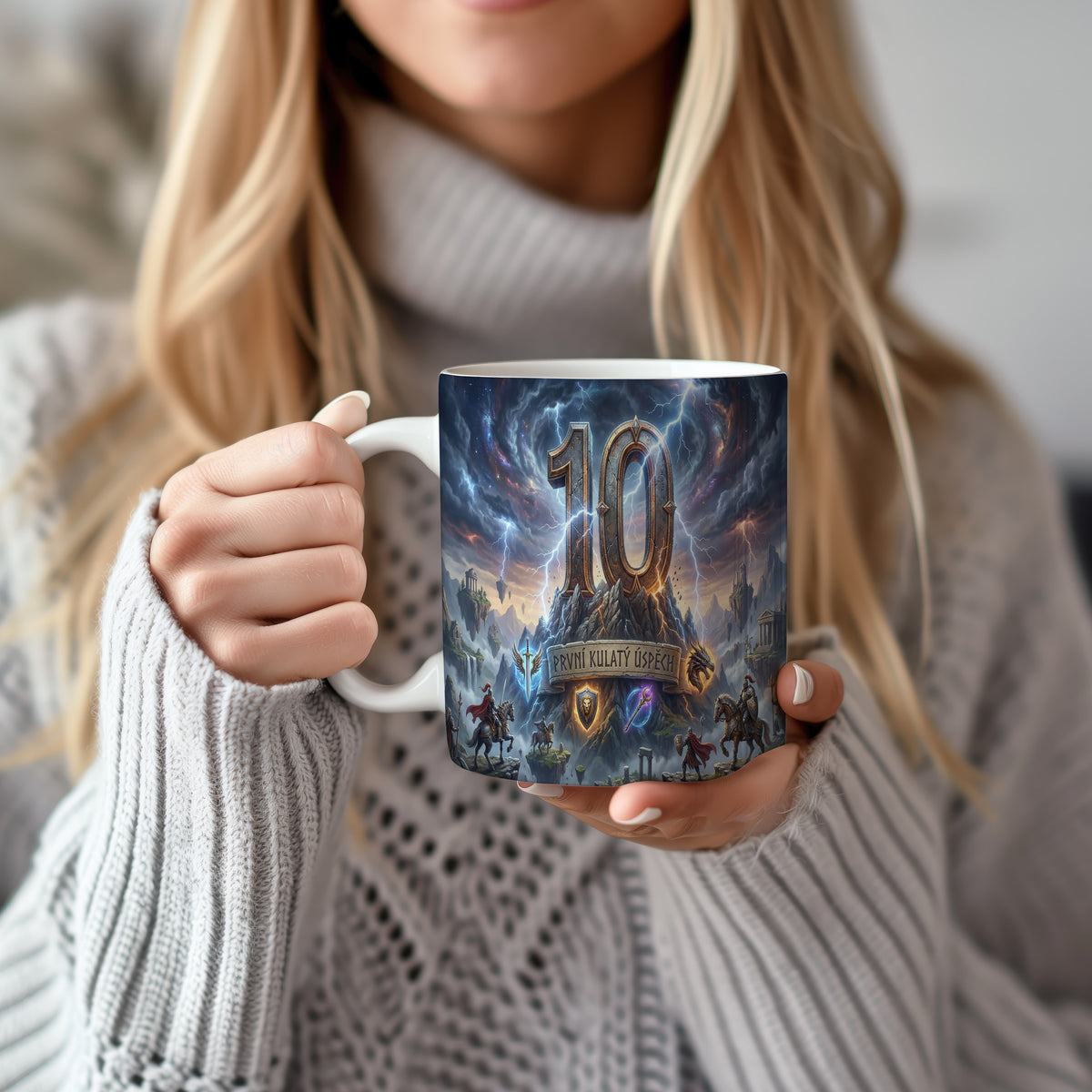 Narozeninový hrnek 10 let – PRVNÍ KULATÝ ÚSPĚCH