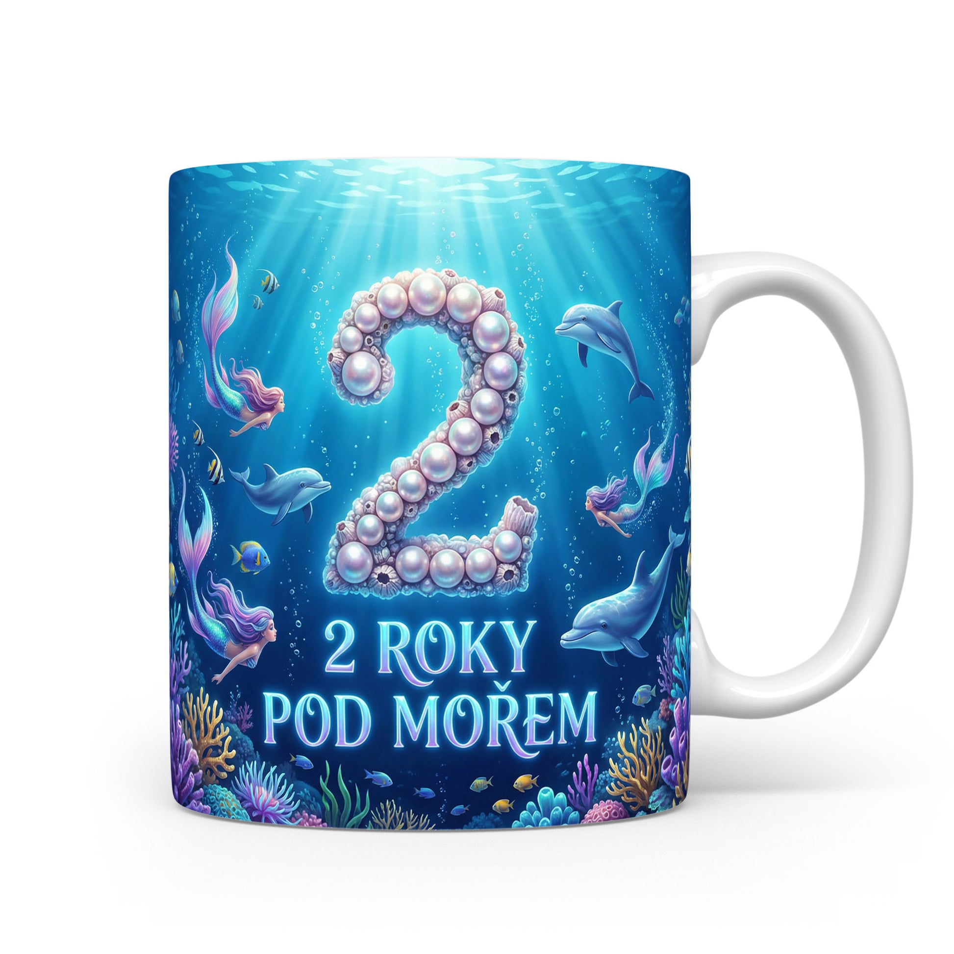 Hrnček s motivem podmořského světa