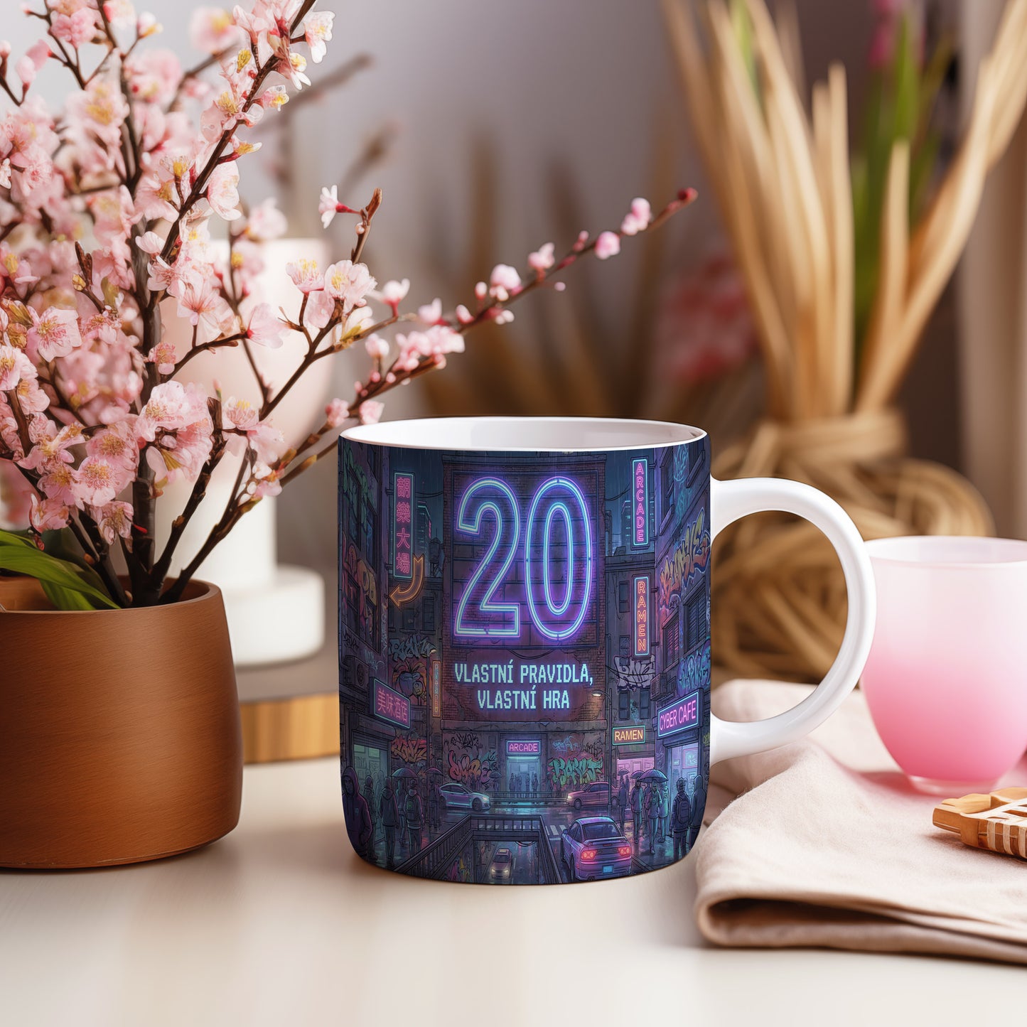 Narozeninový hrnek 20 let – VLASTNÍ PRAVIDLA, VLASTNÍ HRA