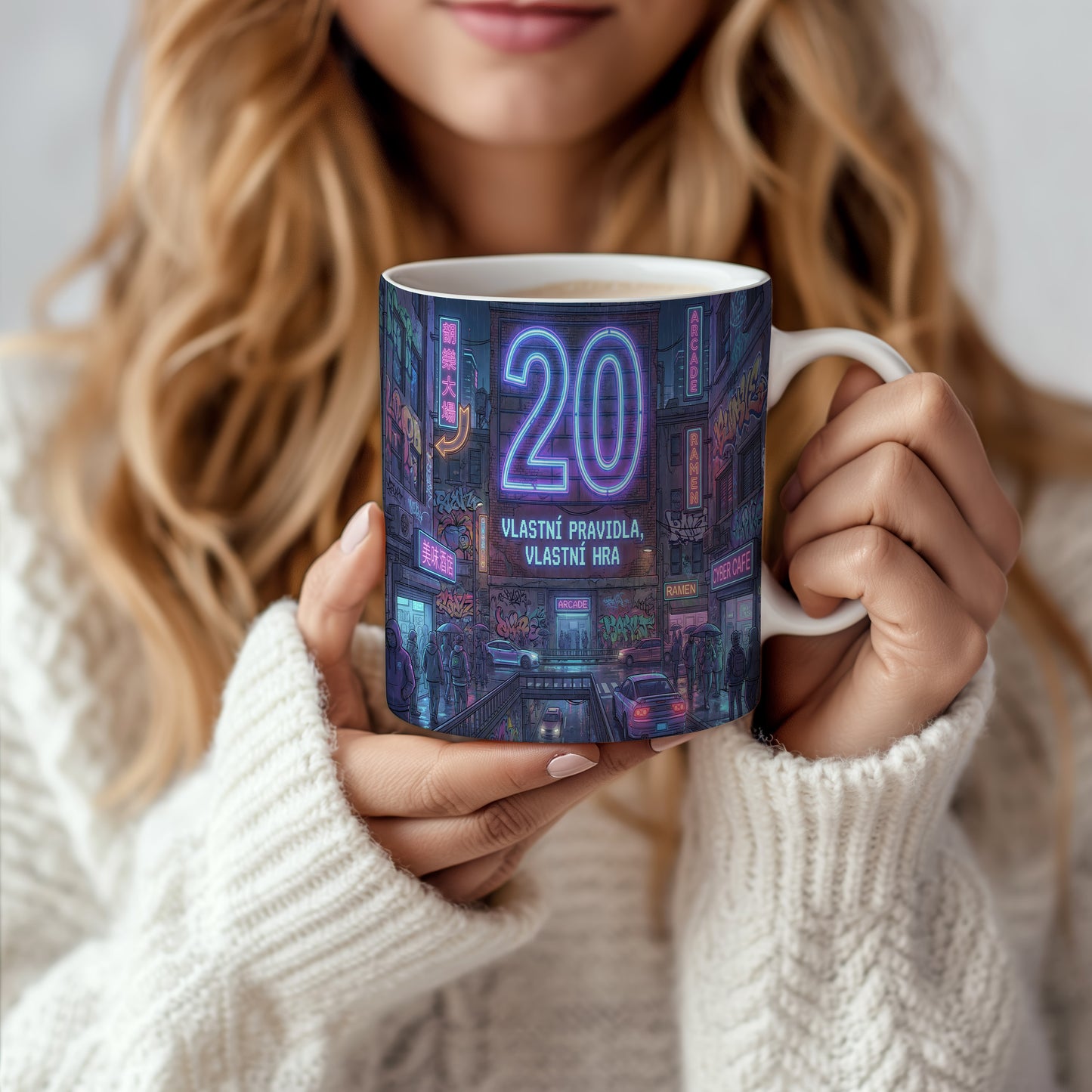 Narozeninový hrnek 20 let – VLASTNÍ PRAVIDLA, VLASTNÍ HRA