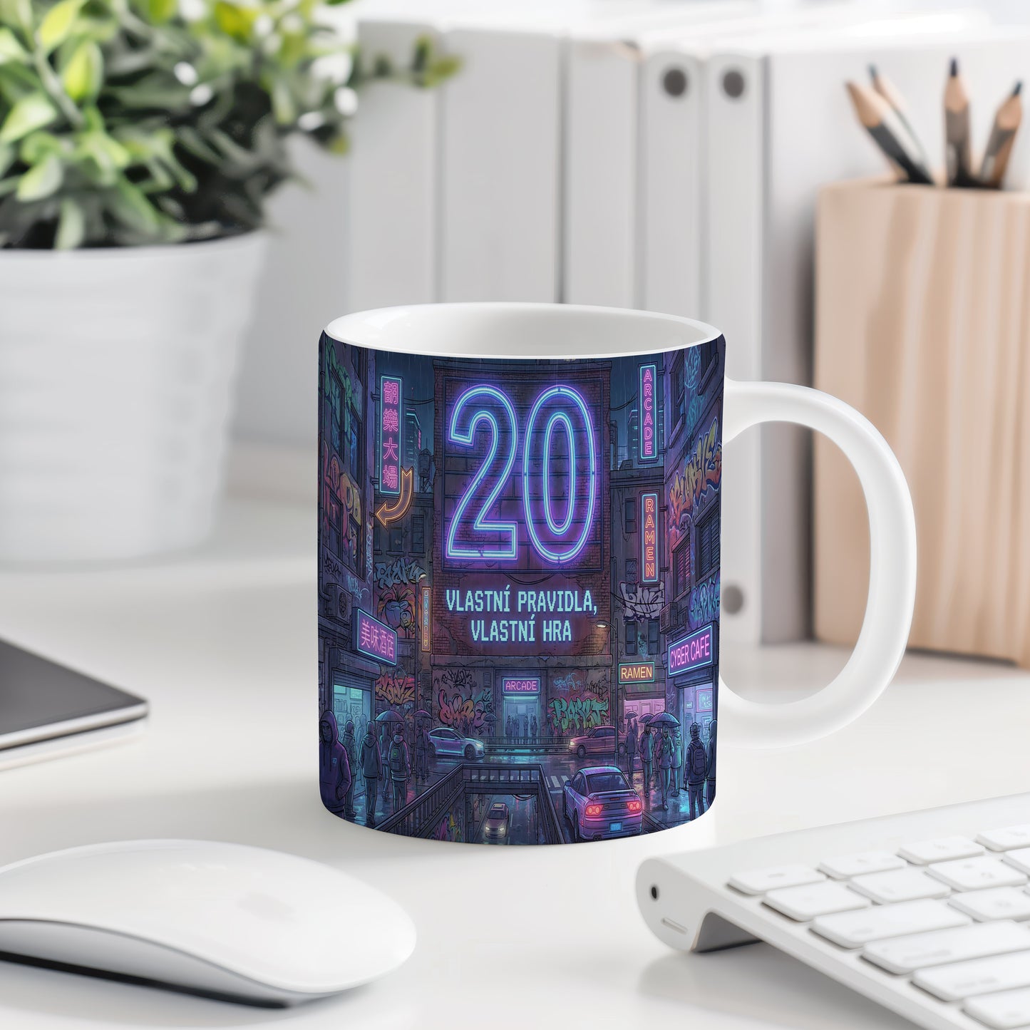 Narozeninový hrnek 20 let – VLASTNÍ PRAVIDLA, VLASTNÍ HRA