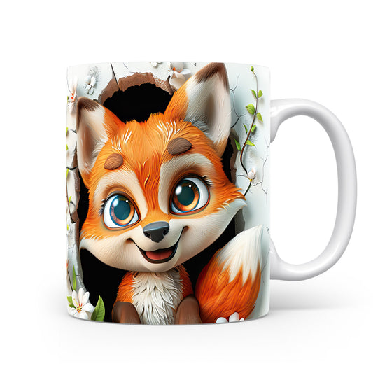 Hrnek s roztomilým foxem