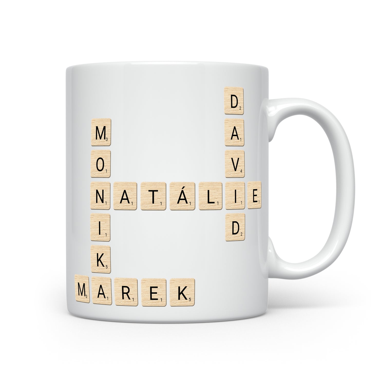 Hrnek Scrabble se jmény