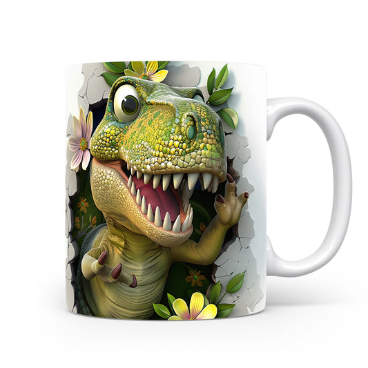 Hrnek s dinosaurusem 3D efektem – roztomilým motivem
