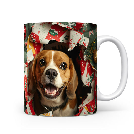 Hrnek s beagle štěňátkem
