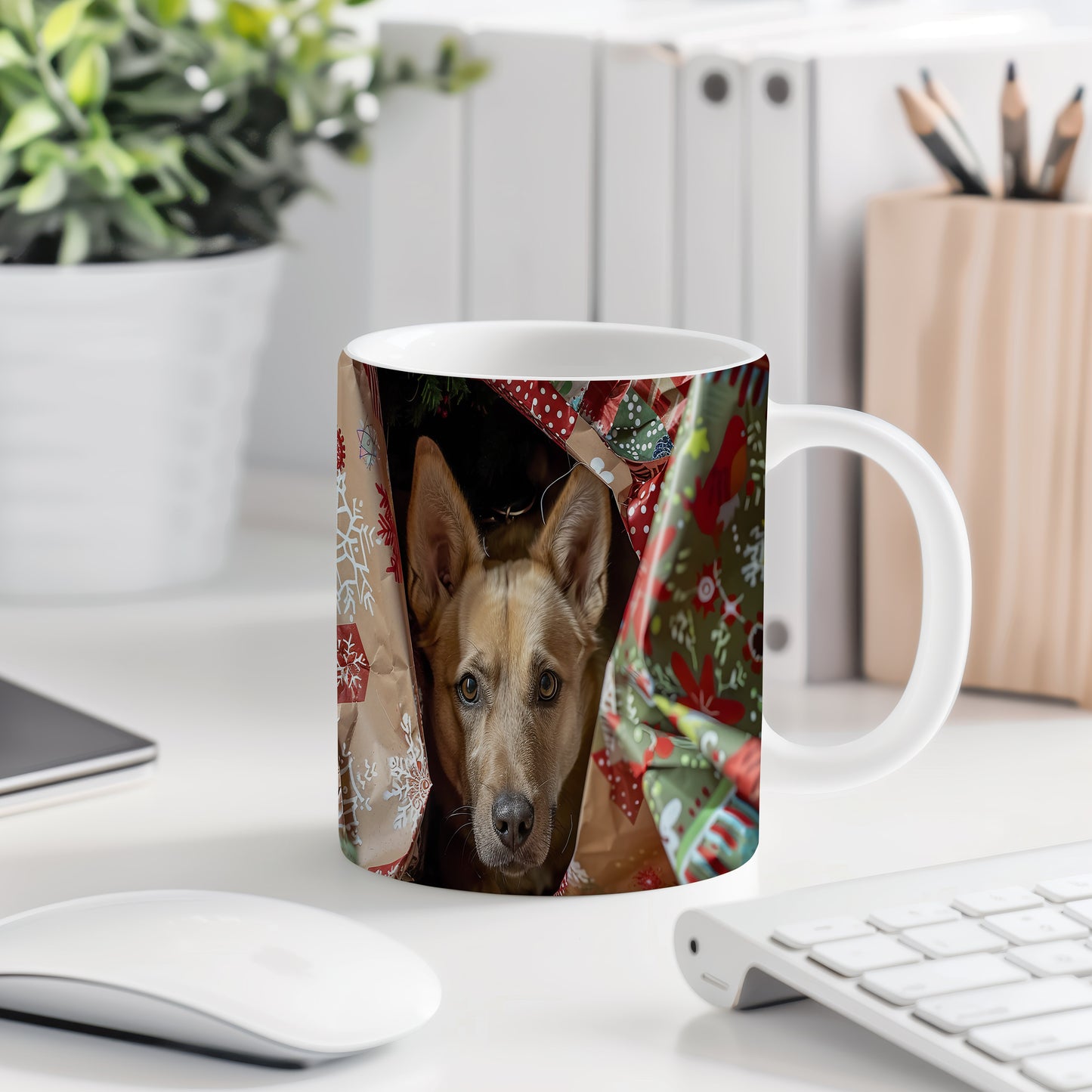 Hrnek s motivem Carolina dog v kouzelném balení