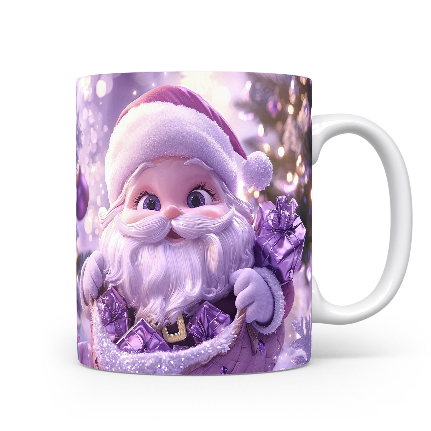 Hrnek se Santou Claus a dárky
