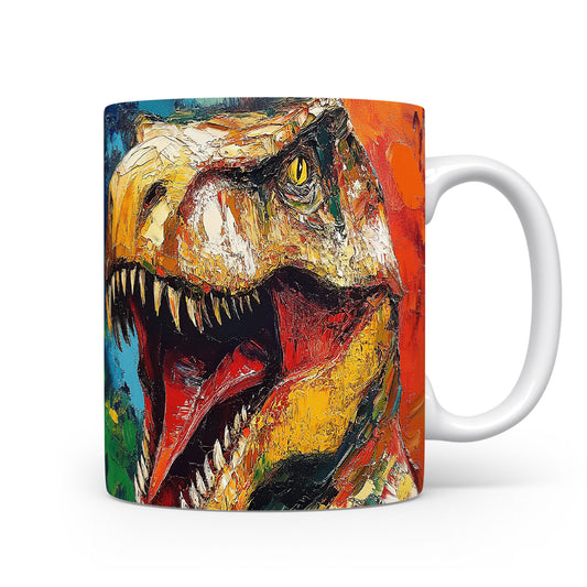 Hrnek s dinosaury 3D efektem
