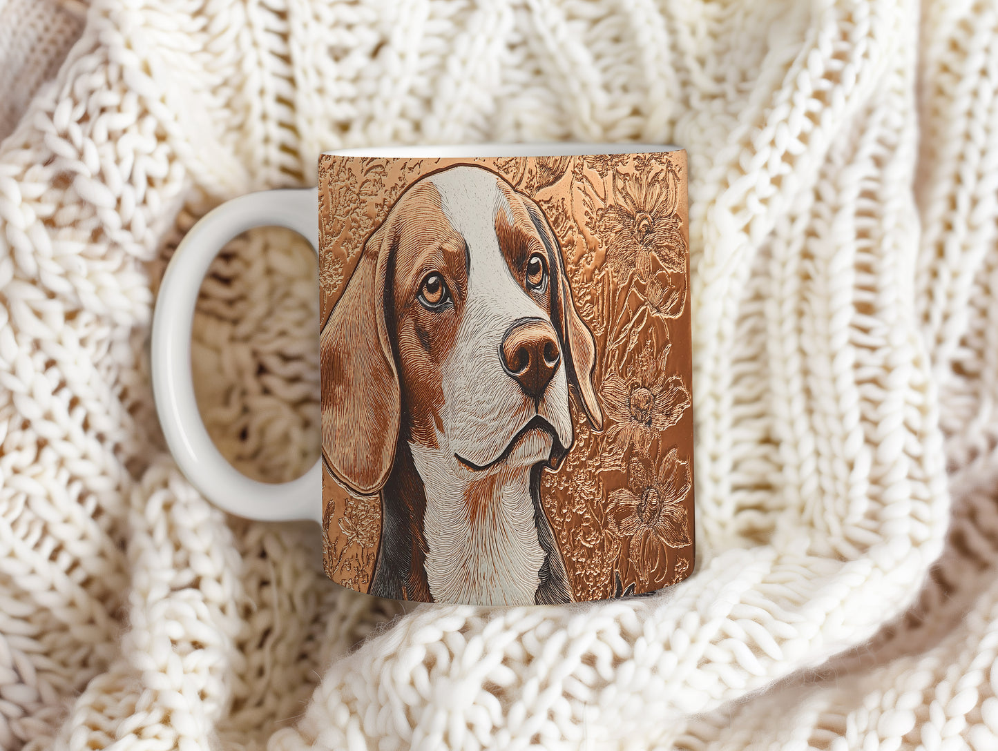 Hrnek s motivem beagle