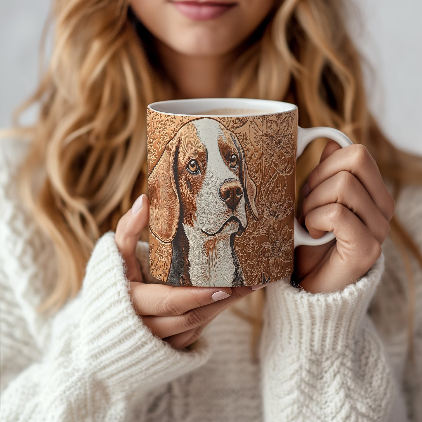 Hrnek s motivem beagle