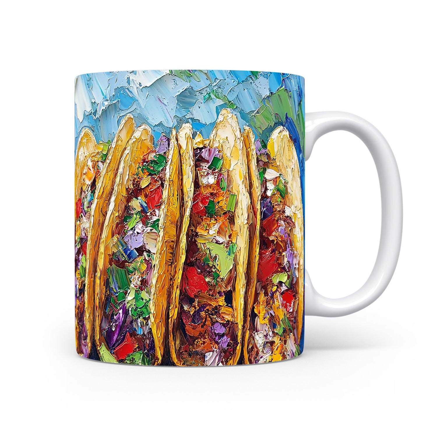 Hrnek s motivem tacos
