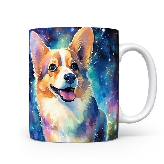 Hrnek s radostným corgi motivem