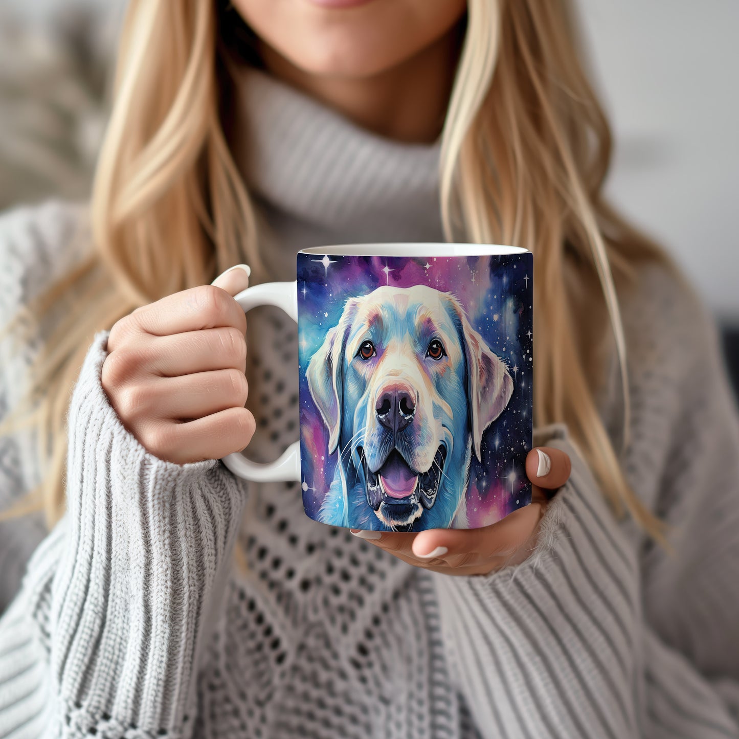 Hrnek s veselým labradorem
