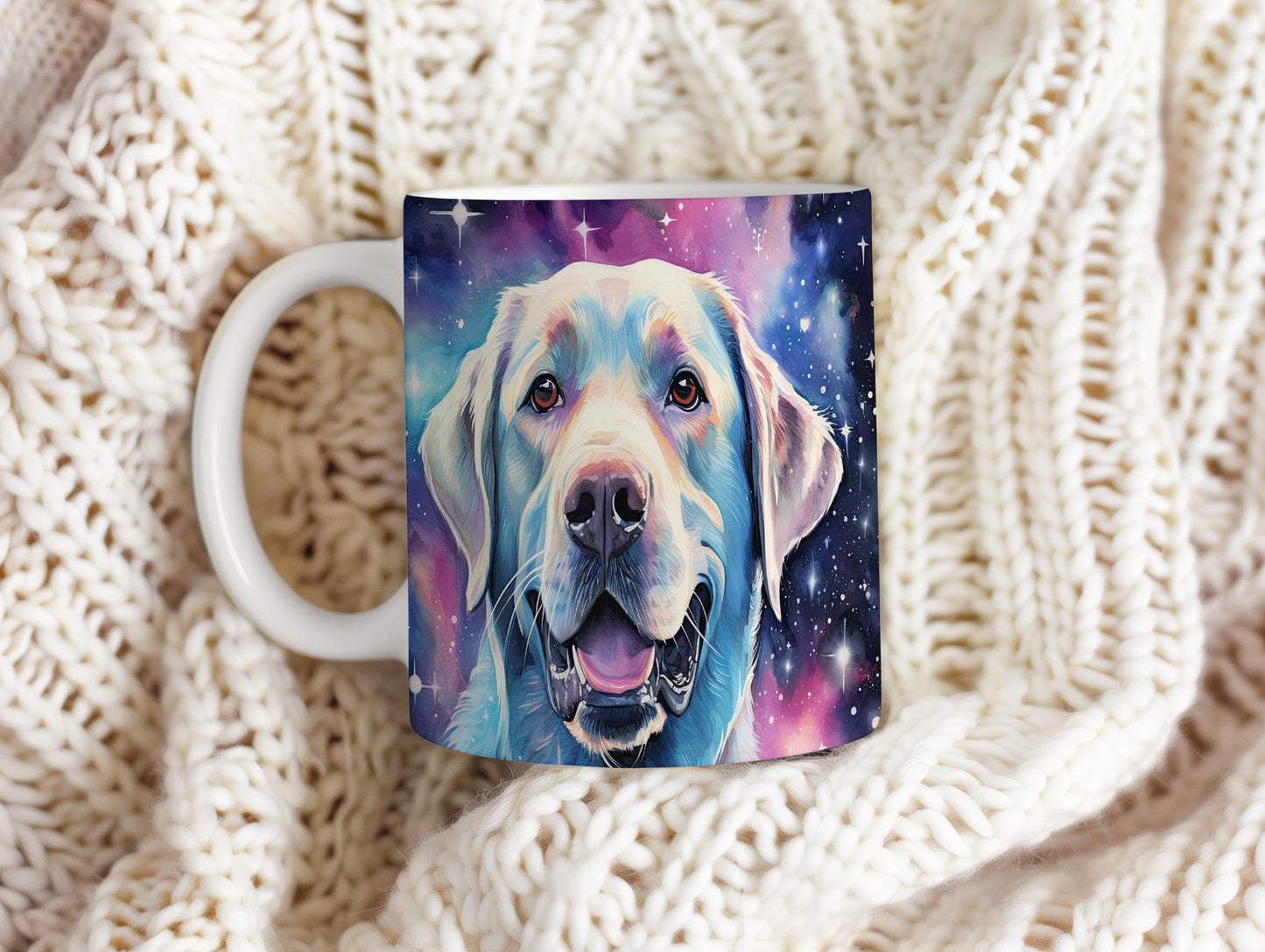 Hrnek s veselým labradorem