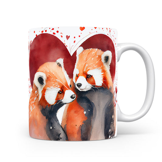 Hrnek s roztomilými pandami – roztomilým motivem