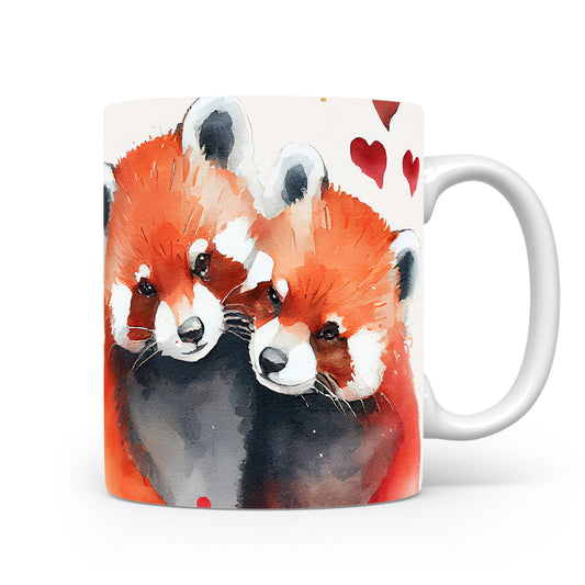 Hrnek s roztomilými pandami – originálním motivem