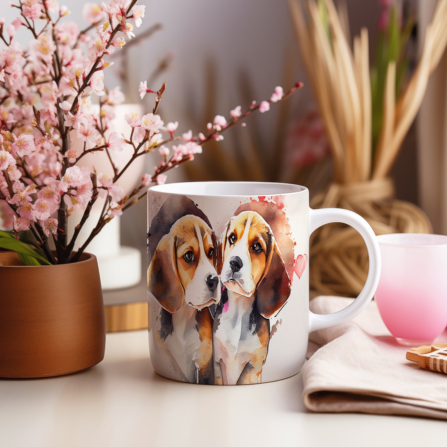 Hrnek s beaglemi