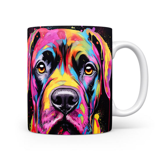 Hrnek s Cane Corso v duhovém provedení