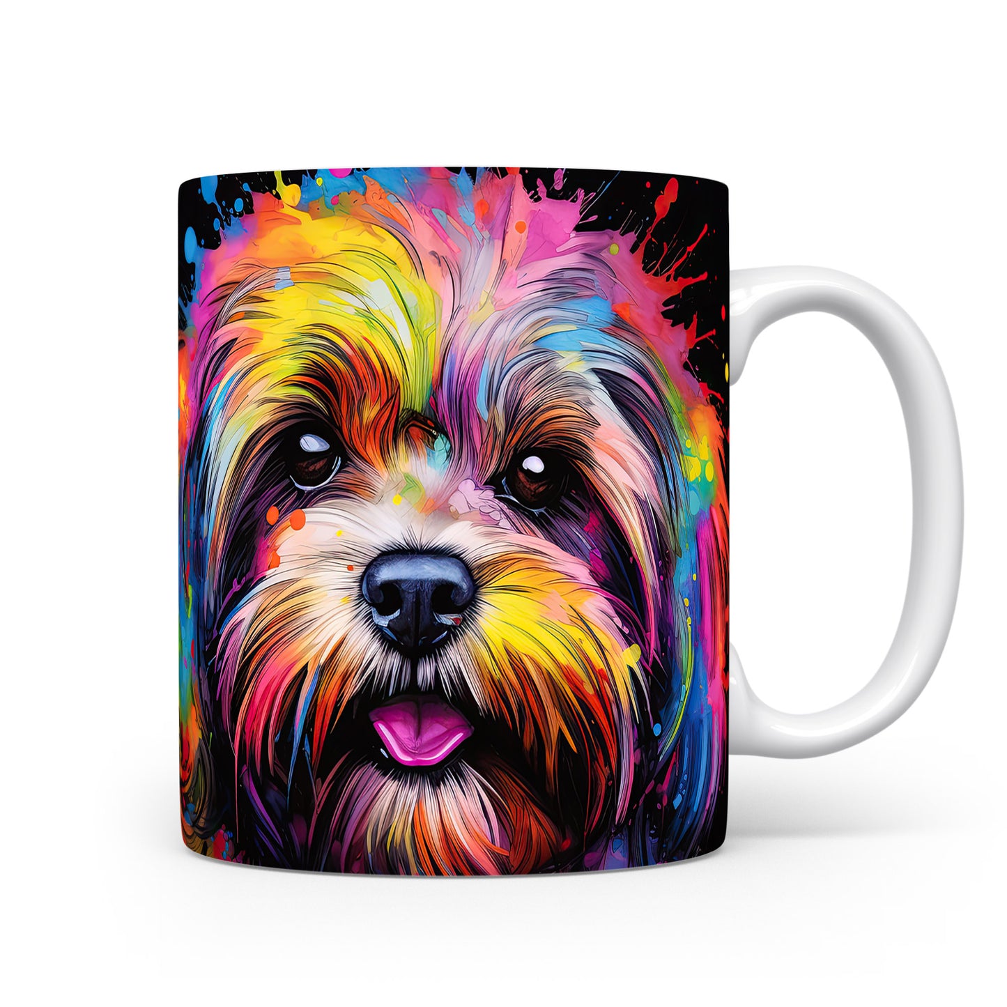 Hrnek se zářivým portrétem Havanese