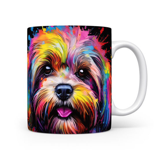 Hrnek se zářivým portrétem Havanese
