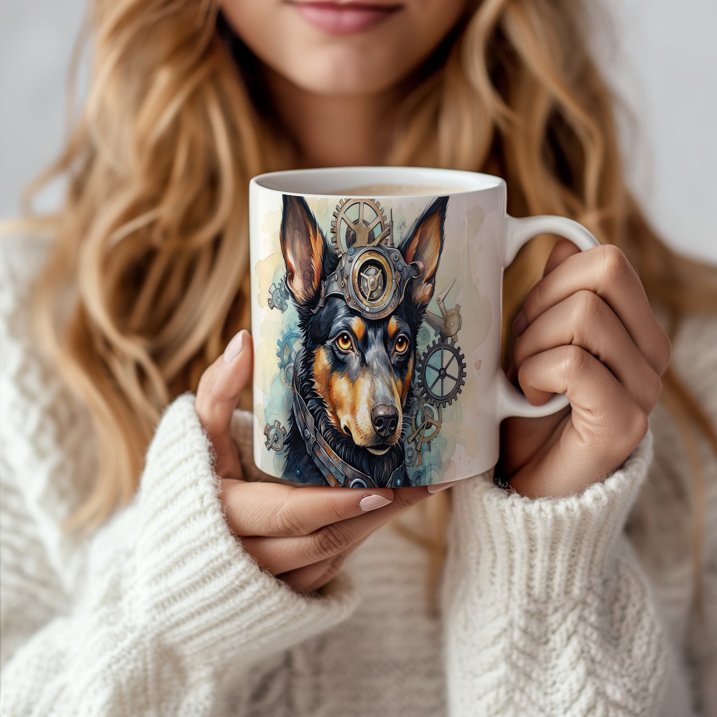 Hrnek s psím motivem Kelpie
