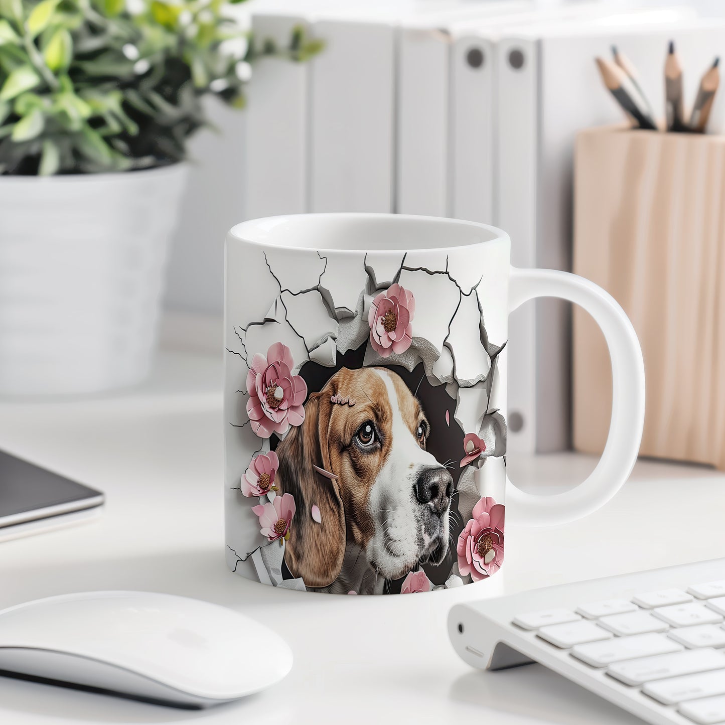 Hrnek s beagle psem