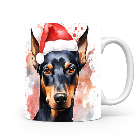 Hrnek s roztomilým dobermanem