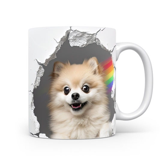 Hrnek s veselým pomeranianem