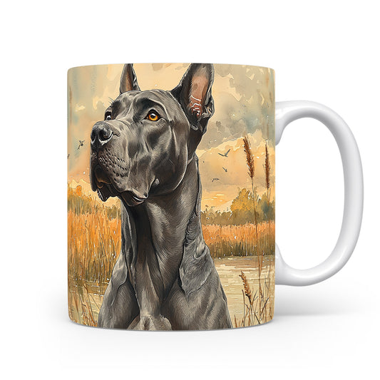 Hrnek s krásným plemenem Cane Corso