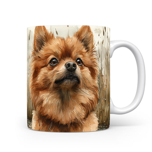 Hrnek s krásným pomeranianem
