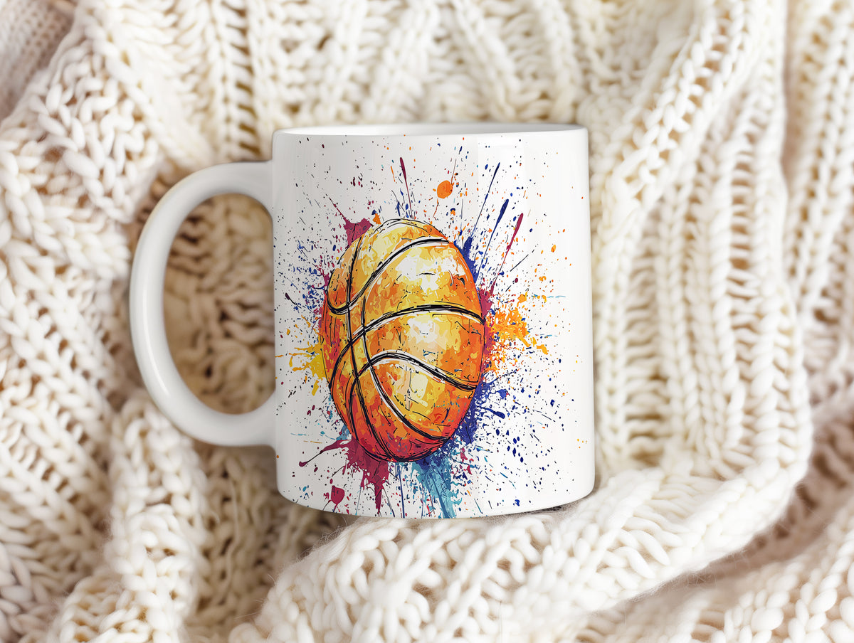 Hrnek s basketbalem