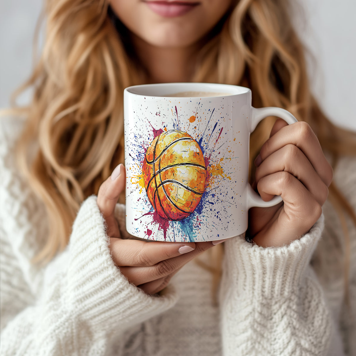 Hrnek s basketbalem