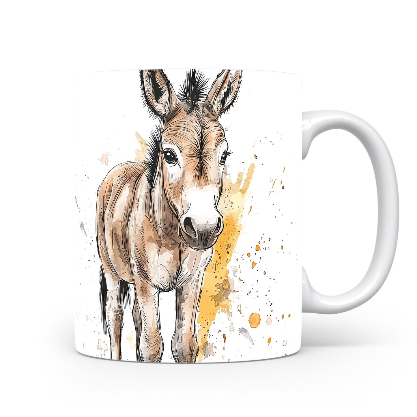 Hrnek s ilustrací oslíka