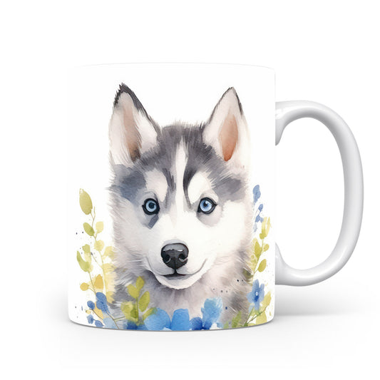 Hrnek s roztomilým huským obličejem