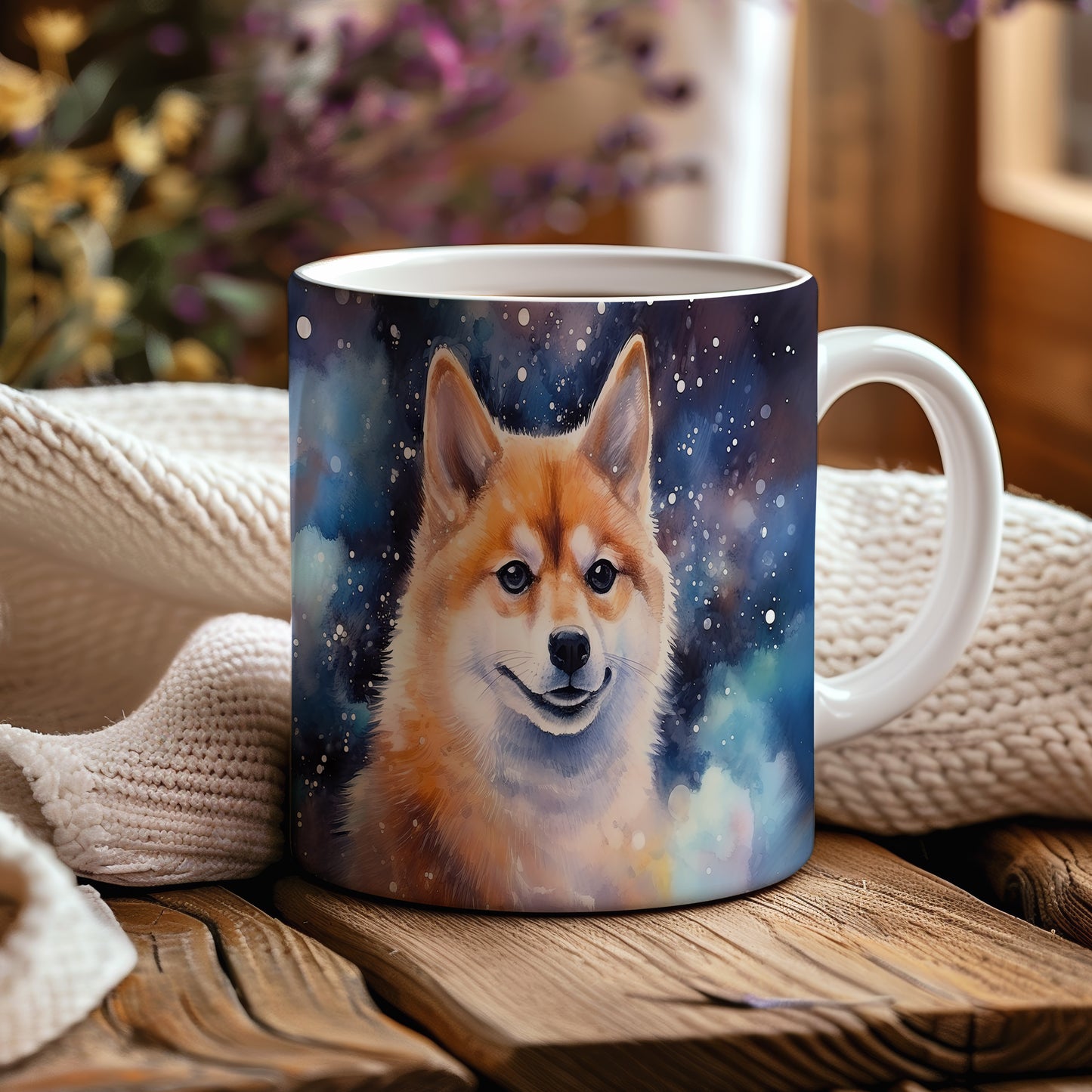 Hrnek s motivem Shiba Inu: originální dárek pro milovníky psů