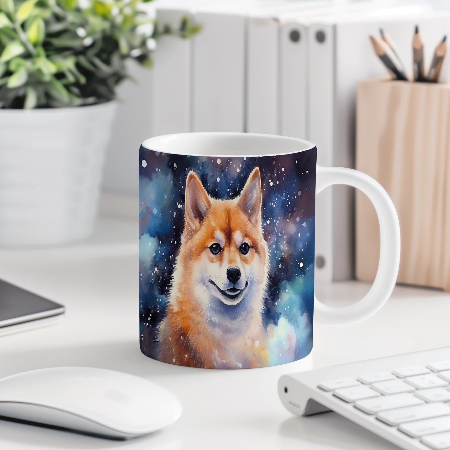 Hrnek s motivem Shiba Inu: originální dárek pro milovníky psů