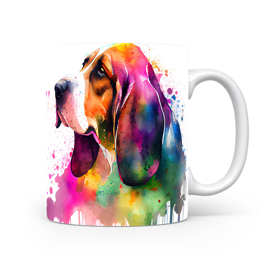 Barevný hrnek s motivem beagle pro milovníky psů