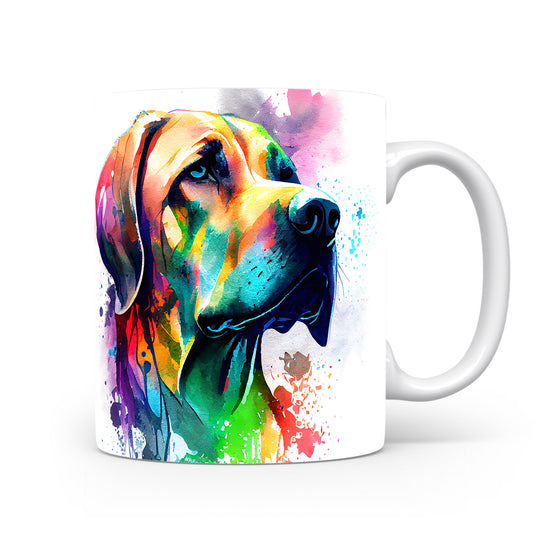 Barevný hrnek s motivem labradora pro milovníky psů